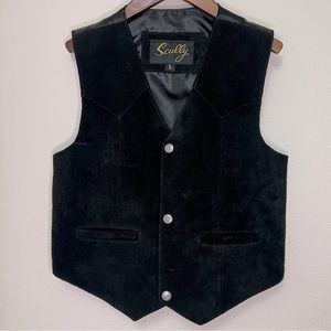 Scully leather vest for kids